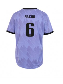 Real Madrid Nacho #6 Auswärtstrikot für Frauen 2022-23 Kurzarm